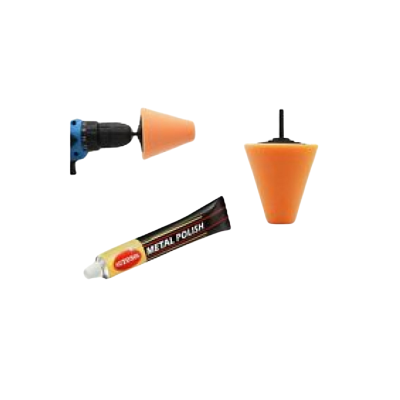 KIT DE POLISSAGE DE JANTES À RAYONS DE MOTO