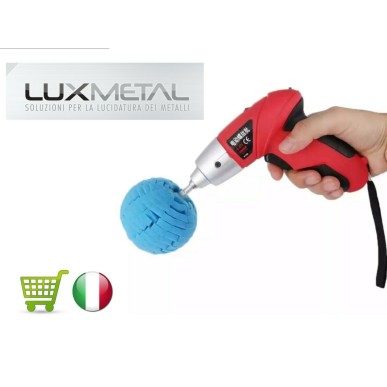 SET Kit Auto 4 Spugna Lucidatura Tampone PER trapano Pad Buffing Per lucidatrice