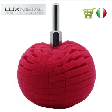 disco abrasivo in spugna tampone per pulire camion camper auto moto nautica cera
