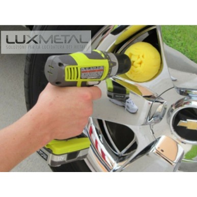 disco abrasivo in spugna tampone per pulire camion camper auto moto nautica cera