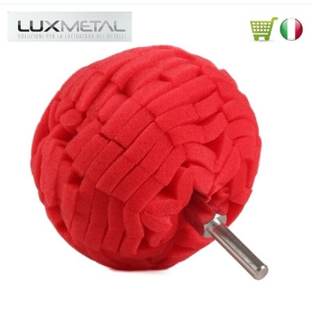 Tampone in spugna sfera rossa super soft