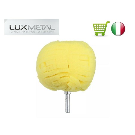 Hard yellow sphere sponge pad