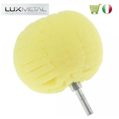 Tampone in spugna sfera gialla hard