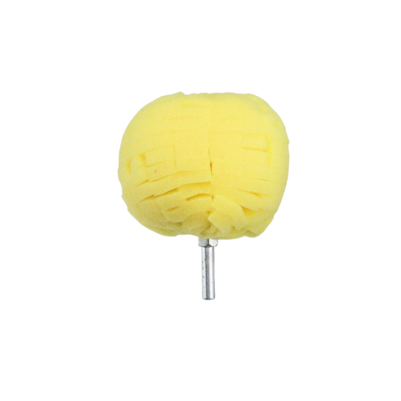 Tampon éponge sphère jaune dure Tampon éponge sphère jaune dure