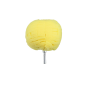 Hartes, gelbes, kugelförmiges Schwammpad