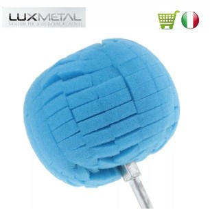 Tampone in spugna sfera blu medium
