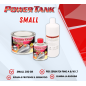POWER TANK SMALL SMALL RED ANTI-RUST TREATMENT KIT ELIMINATES RUST FROM THE TANK REPAIRS FOR VESPA 50 125 150 200 180 SS GS GT