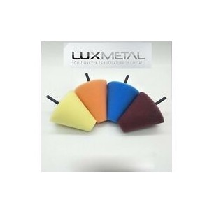 Sponge cone swab + polish abrasive paste autosol polishing polish clean spoked rims honda yamaha kawasaki suzuki