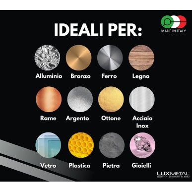 Kit lucidare e pulire carter motore forcella marmitta collettore manubrio ruote  moto motorino vespa alluminio acciaio cromature
