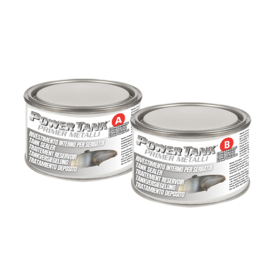 Power Tank Primer Metalli medium  360 Grammi trattamento serbatoio - KIT MEDIO - 