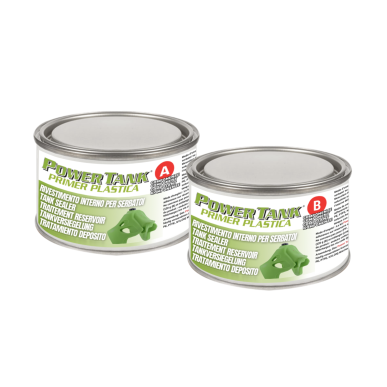 Power Tank Primer Plastica medium  360 Grammi trattamento serbatoio - KIT MEDIO - 
