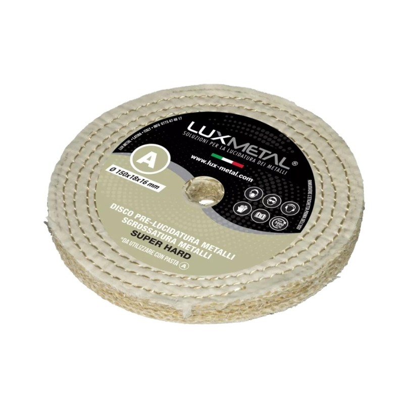 DISC "A" SISAL-COTTON "SUPER HARD" DIAMETER 150 MM