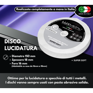 DISCO "C" COTONE "SUPER SOFT" DIAMETRO 150 MM