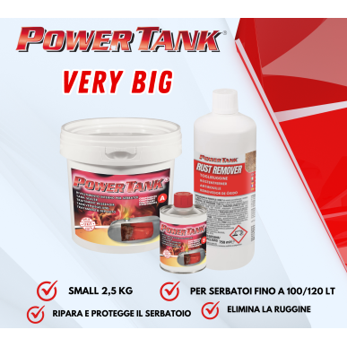 Power Tank Very Big 2,5 kg  Kit  trattamento serbatoio