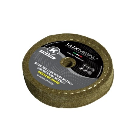 DISQUE "K" LAINE MATELASSÉE "MOYEN DUR" DIAMÈTRE 150MM