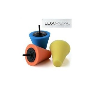 3 CONES POLISHING CLEAN POLISH RIMS SPOKES ALLOY CHROME ALUMINUM STEEL