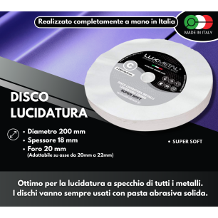 DISCO "C" COTONE "SUPER SOFT" DIAMETRO 200 MM