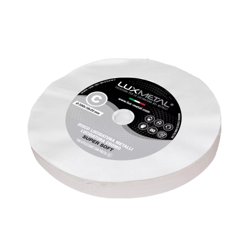 DISCO "C" COTONE "SUPER SOFT" DIAMETRO 200 MM