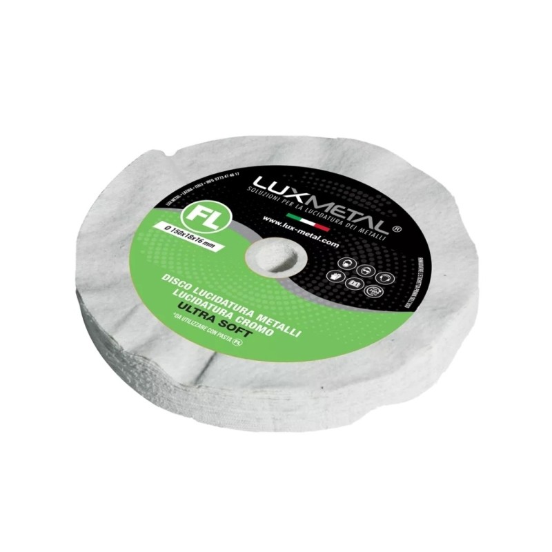 „FL“ SCHEIBE „ULTRA SOFT“ FLANELL DURCHMESSER 150 MM „FL“ SCHEIBE „ULTRA SOFT“ FLANELL DURCHMESSER 150 MM
