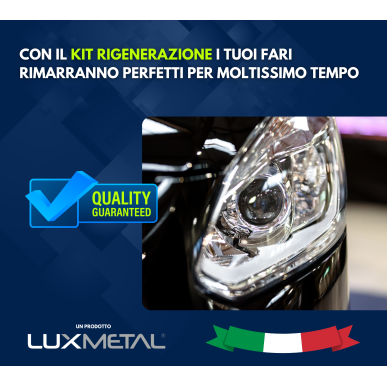 Power Lux - Kit Rigenererazione Fari Auto e Moto