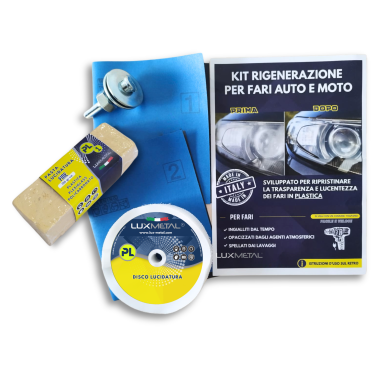 Power Lux - Kit Rigenererazione Fari Auto e Moto