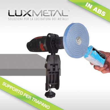 supporto per trapano da banco a colonna Ø 43 MM universale accessori elettrico elettrici morsa staffa fresa orientabile in Allum