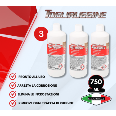 3 Togli Ruggine 750 ml 