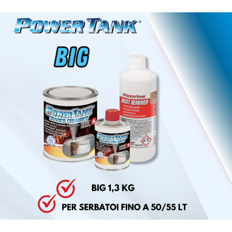 Power Tank Big Traitement réservoir BLANC ceramique