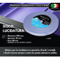 Disco ruota in di cotone 200 mm per lucidare pulire metalli alluminio acciaio inox rame ottone lucidatura cromature per mola luc