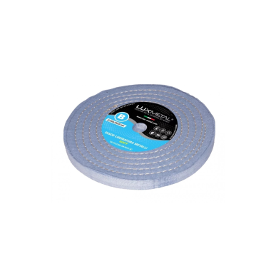 Disco ruota in di cotone 250 mm per lucidare pulire metalli alluminio acciaio inox rame ottone lucidatura cromature per mola luc
