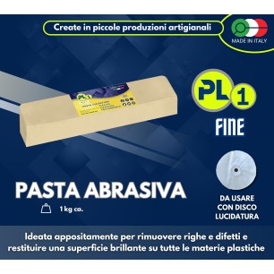 "PL1" PASTA DE PULIDO PLÁSTICO "FINA" 1 KG