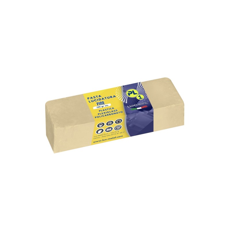 "PL1" PÂTE DE POLISSAGE PLASTIQUE "FINE" 150 GR