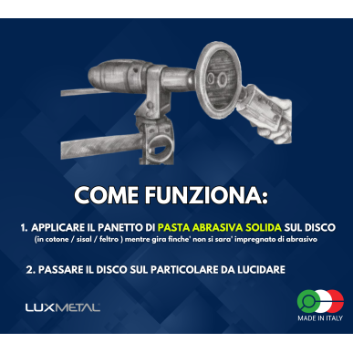 PASTA "PL1" LUCIDATURA  PLASTICA PLEXIGLASS POLICARBONATO "FINE"  600 Gr