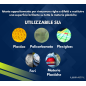 KIT PASTA ABRASIVA PL PER PLASTICA 3X150 GR - LUCIDA PLEXIGLASS PLASTICA POLICARBONATO