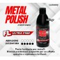 Metal Polish Lucidante Ultra Fine FL 250 gr Rimuovi graffi ossidazioni opacità cromature