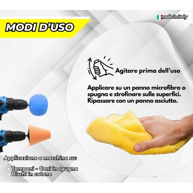 Kit 3 Polish Lucidante 250 gr Steel-Alluminium-Chrome 