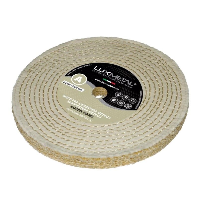 SCHEIBE „A“ SISAL-BAUMWOLLE „SUPERHART“ DURCHMESSER 250 MM