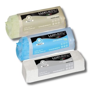 Professionelles A-B-C Poliersystem  Das Lux Metal A-B-C Polierset ist