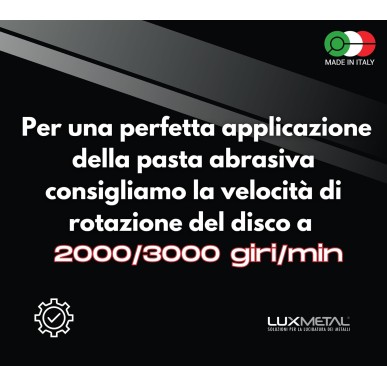 Kit 3 Pastas Abrasivas A-B-C 350g | Lux Metal