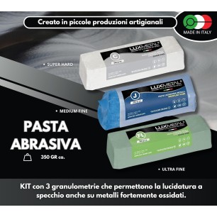 Kit 3 Schleif- & Polierpasten 350 g FL-C-J