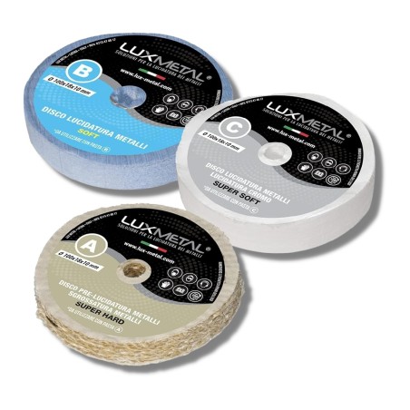 Kit 3 Disques de Polissage 100 mm A–B–C