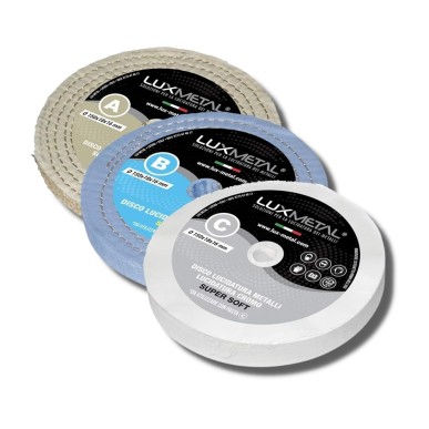 Kit 3 Disques de Polissage 150 mm A–B–C