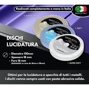 Kit 3 Disques de Polissage 150 mm A–B–C