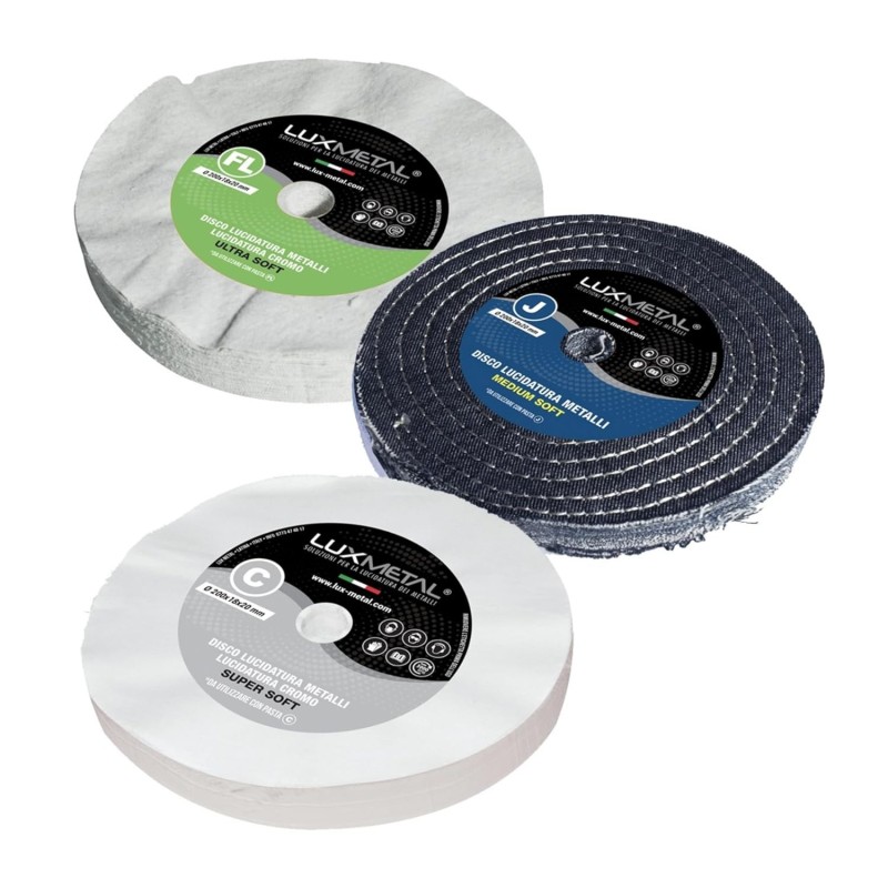 Polierscheiben Set 200 mm FL–C–J