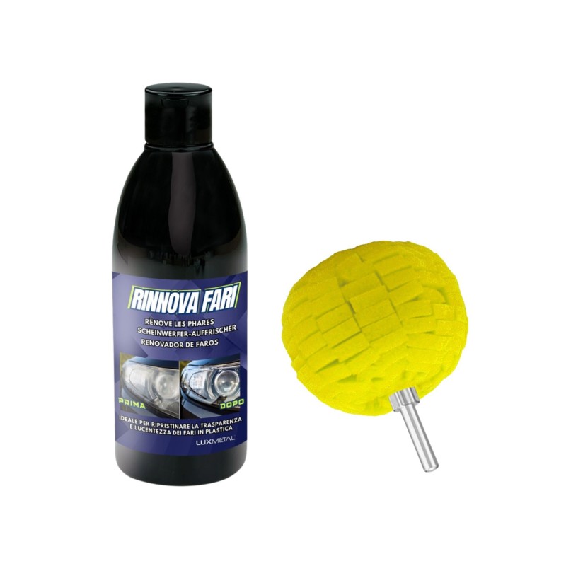Headlight Restoration Polishing Compound 250 g with Polishing Ball Headlight Restoration Polishing Compound 250 g with Polishing Ball