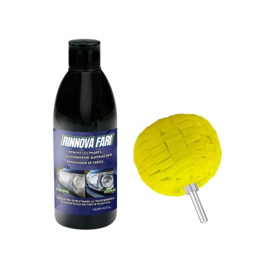 Polish Abrillantador Restaurador de Faros 250 g con Esfera