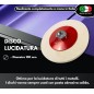 Disco lucidatura feltro 100 mm  m 14 acciaio inox alluminio ottone rame metalli marmo