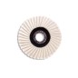 Lamellar felt polishing disc 115 mm stainless steel aluminum brass bronze copper marble