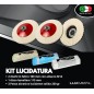 Kit 2 Disco Feltro 100 mm M14 + 1 Disco Lamellare 115 mm + 3 Pasta 250g ABC Kit 2 Disco Feltro 100 mm M14 + 1 Disco Lamellare 115 mm + 3 Pasta 250g ABC