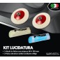 Kit 2 Dischi in Feltro 100 mm M14 + 2 Paste Abrasive 250 g A–B